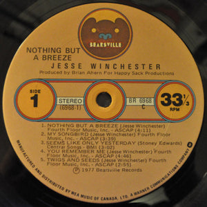 Jesse Winchester - Nothing But A Breeze
