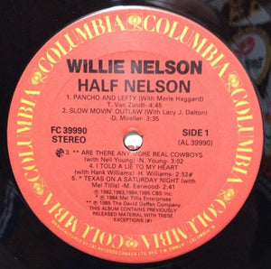Willie Nelson - Half Nelson - 1985