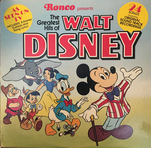 Various - The Greatest Hits Of Walt Disney - 1976