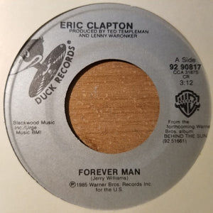 Eric Clapton - Forever Man - 1985