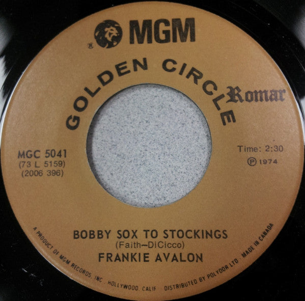 Frankie Avalon - Venus / Bobby Sox To Stockings - 1974