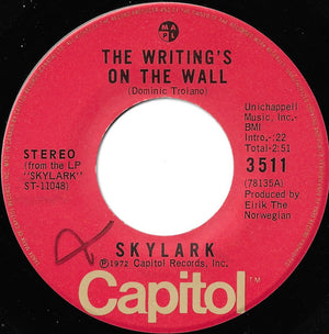 Skylark - Wildflower - 1972