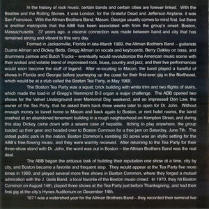 Allman Brothers Band, The - Boston Common 8-17-71 (CD) - 2007