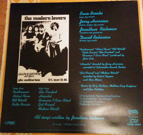 The Modern Lovers - The Modern Lovers