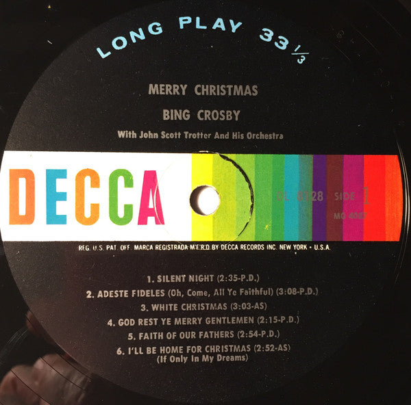 Bing Crosby - Merry Christmas - 1960