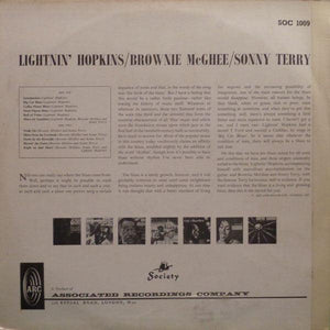 Lightnin' Hopkins, Brownie McGhee, Sonny Terry - Lightnin' Sonny & Brownie 1965 - Quarantunes
