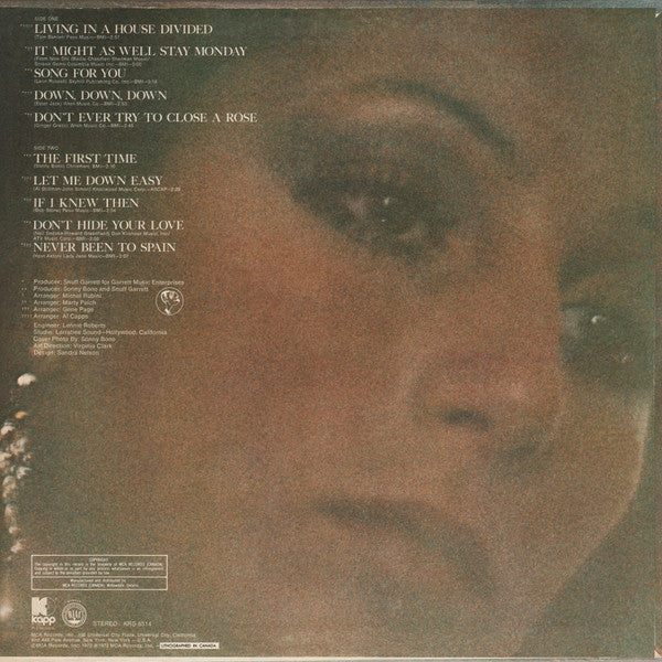 Cher - Foxy Lady - 1972