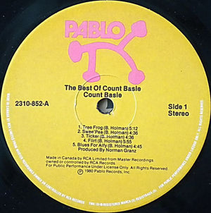 Count Basie - The Best Of Count Basie - 1980