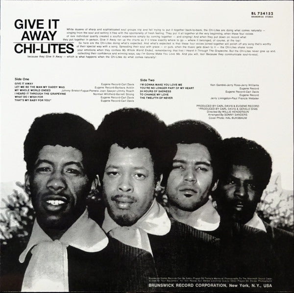 The Chi-Lites - Give It Away