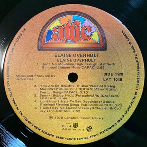 Elaine Overholt - Elaine Overholt - 1978