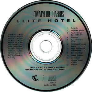 Emmylou Harris - Elite Hotel (CD) - 1987
