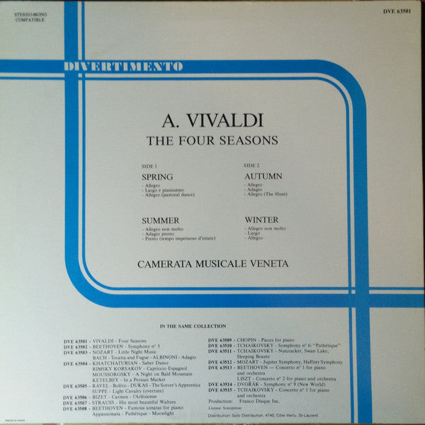 Antonio Vivaldi - The Four Seasons -