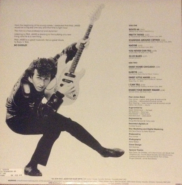 Paul James Band - Paul James Band - 1987