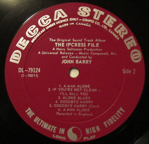 John Barry - The Ipcress File (The Original Soundtrack Album)