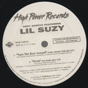 Tony Garcia,Lil Suzy - Featuring Turn The Beat Around Vinyl Record