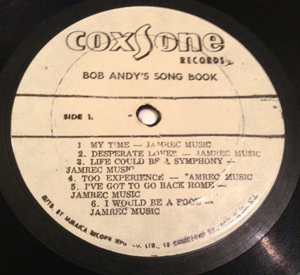 Bob Andy - Bob Andy's Song Book - 1972