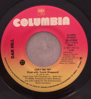 Dan Hill With Vonda Shepard - Can't We Try - 1987