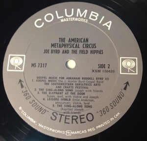 Joe Byrd And The Field Hippies - The American Metaphysical Circus