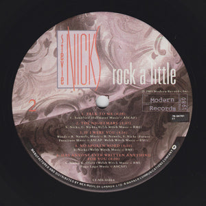 Stevie Nicks - Rock A Little - 1985
