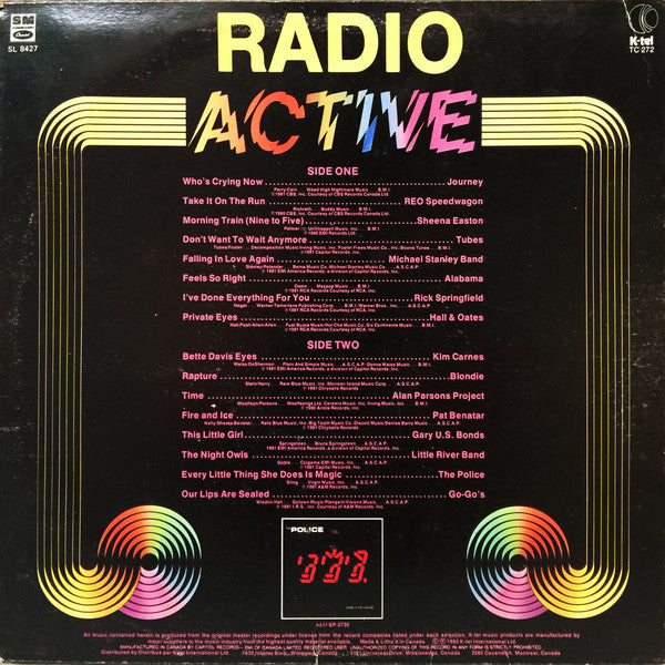 Various - Radio Active - 1982