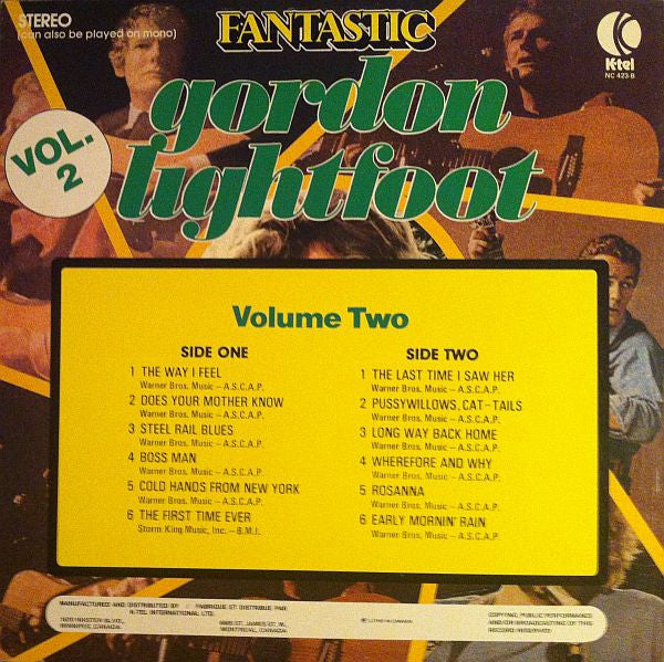 Gordon Lightfoot - Fantastic (Vol. 2)