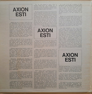 Mikis Theodorakis, Γρηγόρης Μπιθικώτσης, Μάνος Κατράκης, Θεόδωρος Δημήτριεφ - Axion Esti -