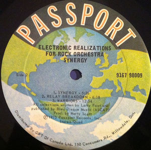 Synergy (3) - Electronic Realizations For Rock Orchestra