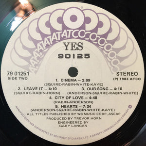 Yes - 90125 - 1983