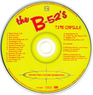 B-52's, The - Time Capsule: Songs For A Future Generation (CD) - 1998