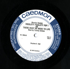 Maurice Sendak - Tammy Grimes, Wolfgang Amadeus Mozart - Higglety Pigglety Pop! or There Must Be More To Life - 1976