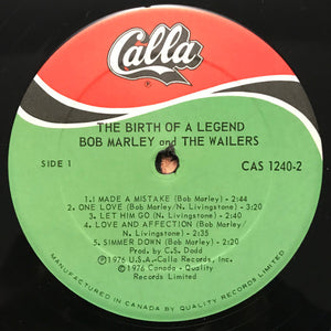 Bob Marley & The Wailers - The Birth Of A Legend - 1976