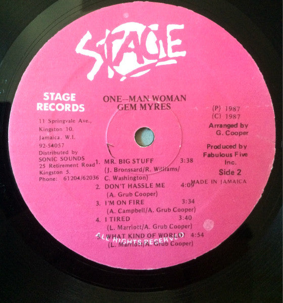 Gem Myers - One-Man Woman