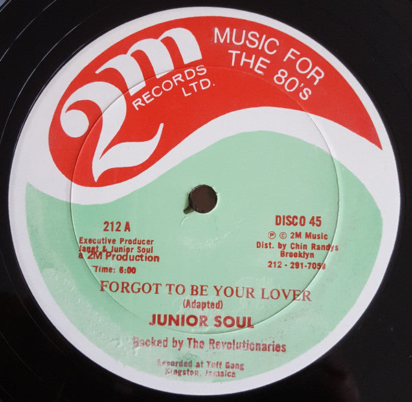 Junior Soul - Forgot To Be Your Lover