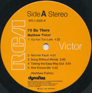 Matthew Fisher - I'll Be There - 1974