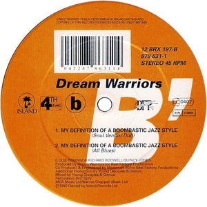 Dream Warriors - My Definition Of A Boombastic Jazz Style (Young Disciples Mixes)