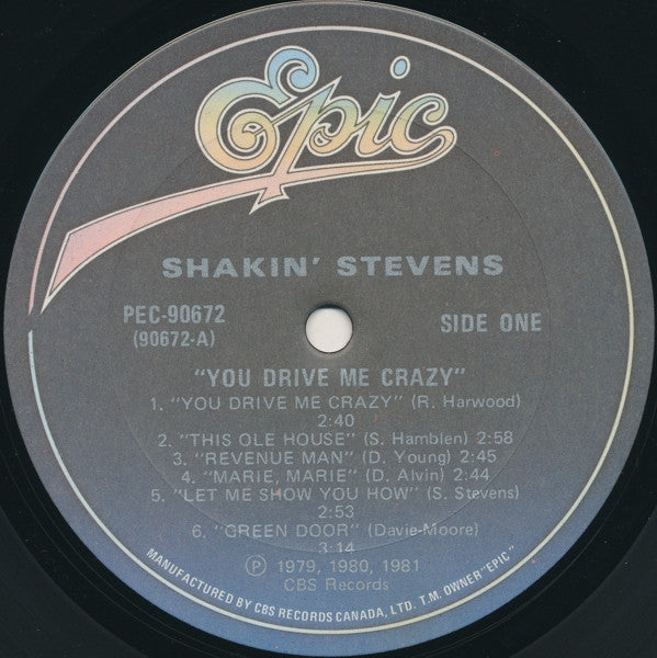 Shakin' Stevens - You Drive Me Crazy - 1982