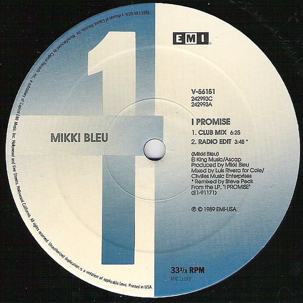 Mikki Bleu - I Promise