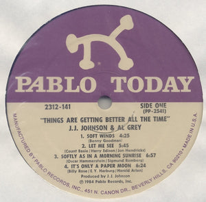 J.J. Johnson + Al Grey - Things Are Getting Better All The Time - 1984