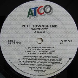 Pete Townshend - White City (A Novel) - 1985