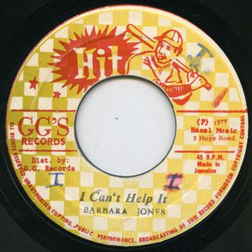 Barbara Jones - I Can't Help It