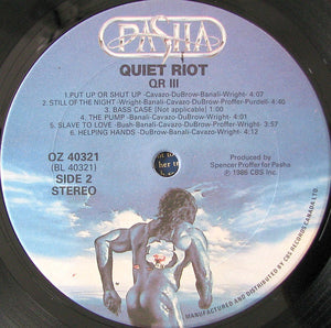 Quiet Riot - QR III