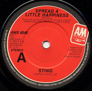 Sting - Spread A Little Happiness - 1982