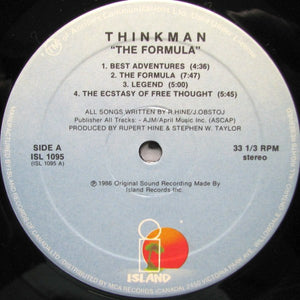 Thinkman - The Formula - 1986