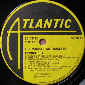 The Manhattan Transfer - Coming Out