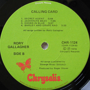 Rory Gallagher - Calling Card - 1976