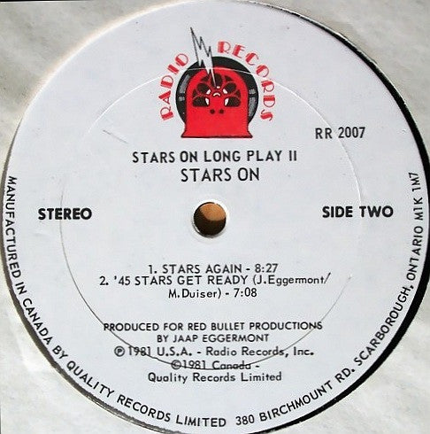 Stars On 45 - Stars On Long Play II