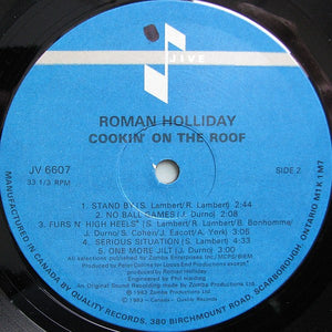 Roman Holliday - Cookin' On The Roof Vinyl Record