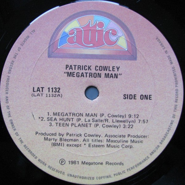 Patrick Cowley - Megatron Man