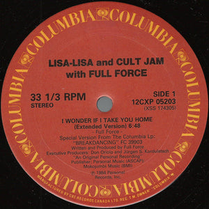 Lisa Lisa & Cult Jam with Full Force - I Wonder If I Take You Home - 1984