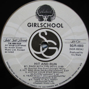 Girlschool - Hit And Run